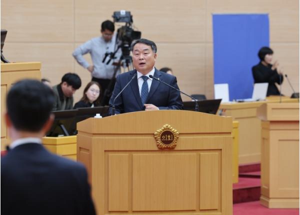 전라남도의회 최무경 의원, 죽림1지구 고가 분양·기반시설 공백 강력 질타 기사 이미지