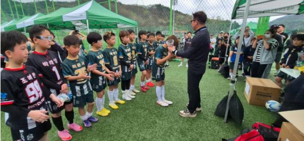 거창군, ‘2026 거창군수컵 리틀K 전국 유소년 축구대회’ 성황리 개최 기사 이미지