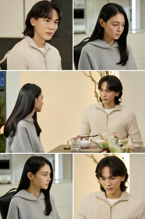 TV CHOSUN [닥터신] 정이찬-주세빈, 엇갈린 사랑 속 잔혹한 운명 확인 ‘딜레마 만찬’ 포착! 기사 이미지