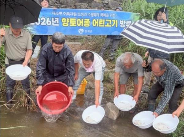 청정 인제 품으로 돌아간 고유종 ‘미유기’, 토속어종 산업화의 막 올렸다 기사 이미지