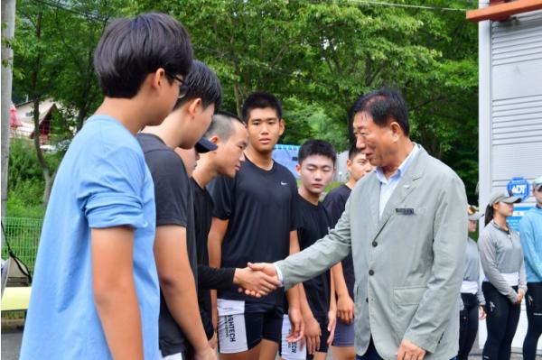 장성군 “장성호 조정경기장서 국대 후보선수단 전지훈련”